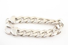 mens curb bracelet for sale  LEEDS