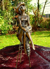 Statue sculpture demoiselle d'occasion  Jeumont
