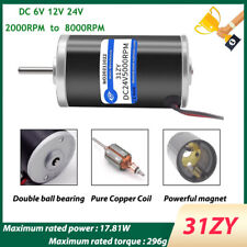 Motor de ímã permanente 31ZY DC 6/12/24V alta velocidade 8000RPM engrenagem de metal reversível comprar usado  Enviando para Brazil