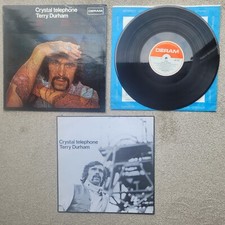 TERRY DURHAM Crystal Telephone 1969 UK 1st press RARE PSYCH/ACID FOLK+INSERT EX na sprzedaż  Wysyłka do Poland