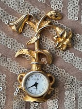 Miniatur uhr blumen gebraucht kaufen  Köln