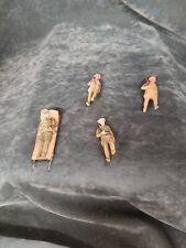 Vintage Brinquedo de Metal Fundido Soldados Exército Homens Figuras Infantaria Lote de 4 Primeira Guerra Mundial comprar usado  Enviando para Brazil