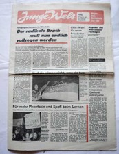Ddr zeitung junge gebraucht kaufen  Schkopau