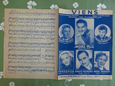 Partition chanson viens d'occasion  Bonny-sur-Loire