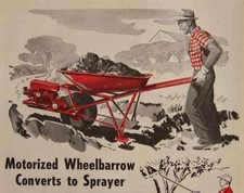 Motorized wheelbarrow 1958 for sale  Diamond Point