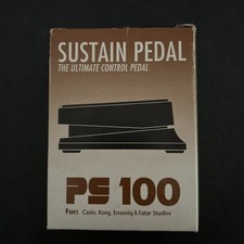 Fatar PS100 Pedal de Sustentação Preto Para Casio Korg Ensoniq Fatar Teclado Piano comprar usado  Enviando para Brazil