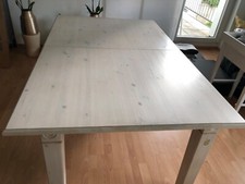 Ausziehtisch landhausstil weis gebraucht kaufen  Krefeld