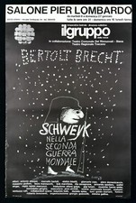 Bertolt brecht poster usato  Torino