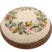Vintage footstool wiooden for sale  UK