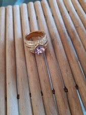 Anello acciaio dorato usato  Vignate