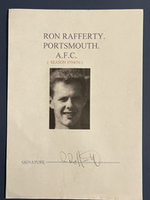 Ron rafferty portsmouth for sale  CARDIFF