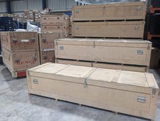 Large wooden crates for sale  BATLEY
