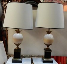 1950 paire lampes d'occasion  Saint-Ouen