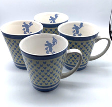 Caneca Disney Mickey’s Diner Mouse Cup, Conjunto Completo de 4 Designs, Azul Amarelo, 4”, usado comprar usado  Enviando para Brazil
