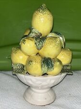 1960s majolica lemon for sale  Irondale