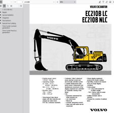 Volvo EC210B NLC Escavadeira Serviço Reparo Manual Construção PDF USB comprar usado  Enviando para Brazil