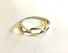 Pulseira articulada magnética Brighton Meridian cristais transparentes prata comprar usado  Enviando para Brazil