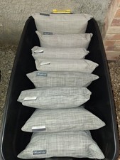 Lot coussins gris d'occasion  Sainte-Geneviève-des-Bois