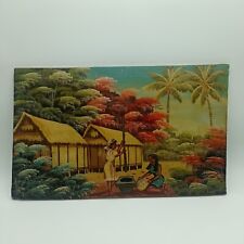 Tableau huile toile d'occasion  Septèmes-les-Vallons