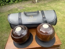 Pair lignum bowling for sale  SOLIHULL