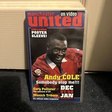 Manchester united video for sale  WEST MALLING