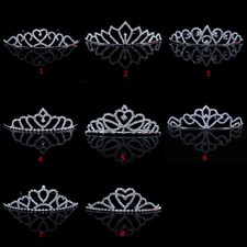 Mini tiara princesa coroa 8 estilos infantil florista baile de formatura casamento  comprar usado  Enviando para Brazil