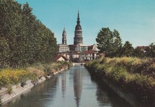 Quattro cartoline paesaggistic usato  Inzago