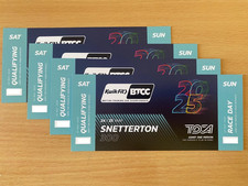 Btcc snetterton ticket for sale  BLACKPOOL