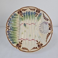 Assiette asperges barbotine d'occasion Assiette asperges barbotine d'occasion  Saint-Macaire