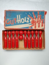 Tischkegelspiel holz kegelspor gebraucht kaufen  Bad Bergzabern