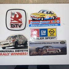 Usado, Adesivo VAUXHALL CHEVETTE HS HSR Rally ESTOQUE ANTIGO GENUÍNO DTV RARO comprar usado  Enviando para Brazil