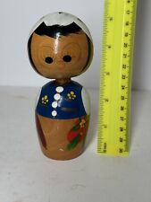 Wooden bobblehead kokeshi for sale  Lineville