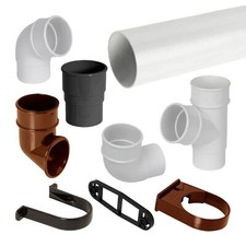 Round upvc downpipe for sale  MANCHESTER