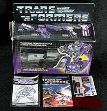 Używany, G1 1985 ASTROTRAIN • KOMPLETNY W PUDEŁKU • VINTAGE TRANSFORMATORY G1 na sprzedaż  Wysyłka do Poland