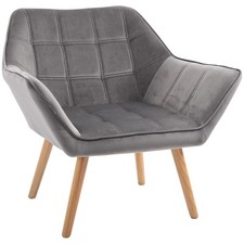Homcom velvet accent for sale  GREENFORD
