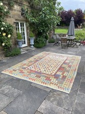 Large afghan kilim for sale  MATLOCK