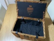 Harrods wicker hamper for sale  TELFORD