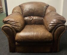 Vintage brown leather for sale  BLACKBURN