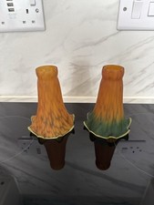 Vintage glass lampshades for sale  WARWICK