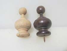Vintage wooden finials for sale  HARROGATE