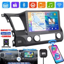 Rádio estéreo GPS WiFi carro para Honda Civic 2006-2011 Apple CarPlay Android 13 EUA comprar usado  Enviando para Brazil