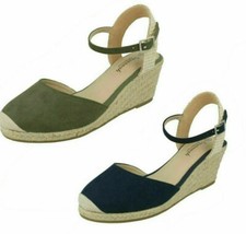 Usado, Ladies Savannah F2R274 Alpargatas Cuña Closed Toe Sandalia comprar usado  Enviando para Brazil