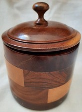 Vintage turned inlaid for sale  NEWTON ABBOT