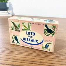 Loto oiseaux vintage d'occasion  Saint-Genest-Malifaux
