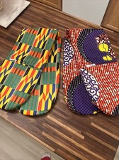 2 luvas de forno duplo com estampa multicolorida Binny sob medida comprar usado  Enviando para Brazil