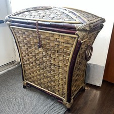 Vtg mcm rattan for sale  Imperial