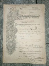 Foglio congedo illimitato usato  Roma