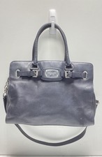 Bolsa satchel feminina Michael Kors couro preto placa MK 30F1GHMS3L alça superior média, usado comprar usado  Enviando para Brazil