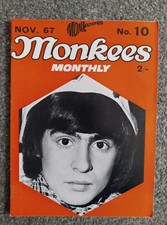 Monkees monthly magazine for sale  HARLOW