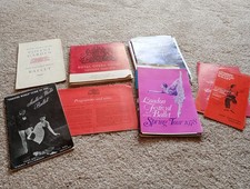 Vtg ballet programmes for sale  NORWICH